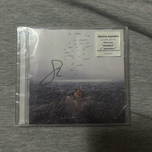 SIGNED *** “WONDER” Shawn Mendes CD UNOPENED